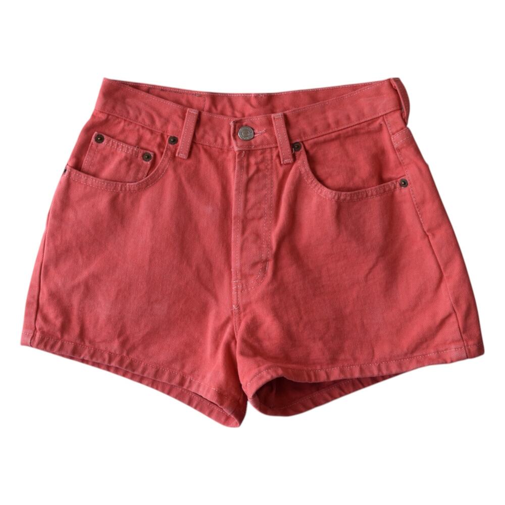 Vintage GAP Pink High-Waisted Denim Shorts – Size 4